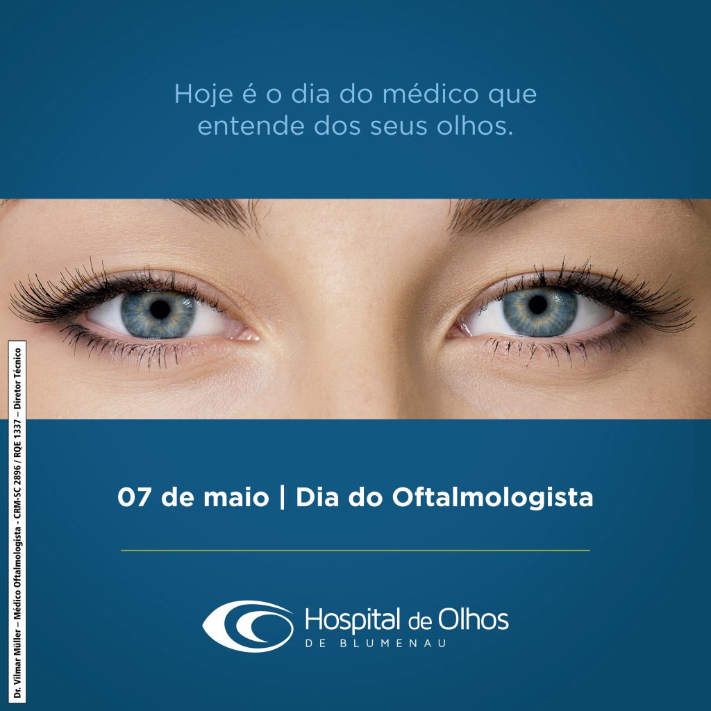 HOB \u2013 Hospital de Olhos de Blumenau | Dia do M\u00e9dico Oftalmologista