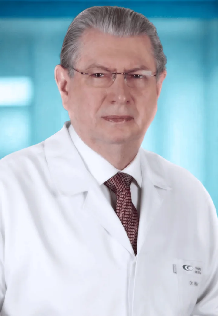 Dr. Vilmar Müller, oftalmologista do Hospital de Olhos de Blumenau